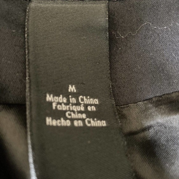 Calvin Klein Blazer Womens Medium Single Breasted Black Jacket Pockets - Picture 7 of 9